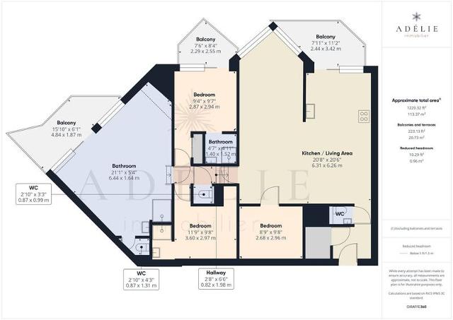 Appartement Valaisan ROOFTOP303 - La Rosière