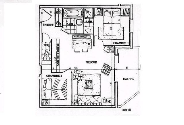 travelski home choice - Flats ALPAGES DE REBERTY - Les Menuires Reberty 2000