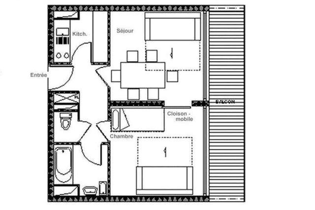 Flats ARAVIS - Les Menuires Croisette