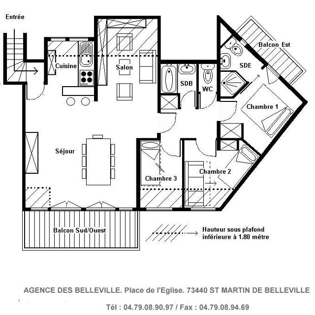 Flats BALCONS DE TOUGNETTE - Saint Martin de Belleville