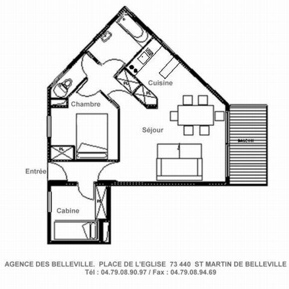 Flats BALCONS DE TOUGNETTE - Saint Martin de Belleville