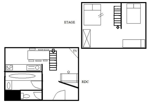 Flats GENTIANES - Les Menuires Reberty 1850