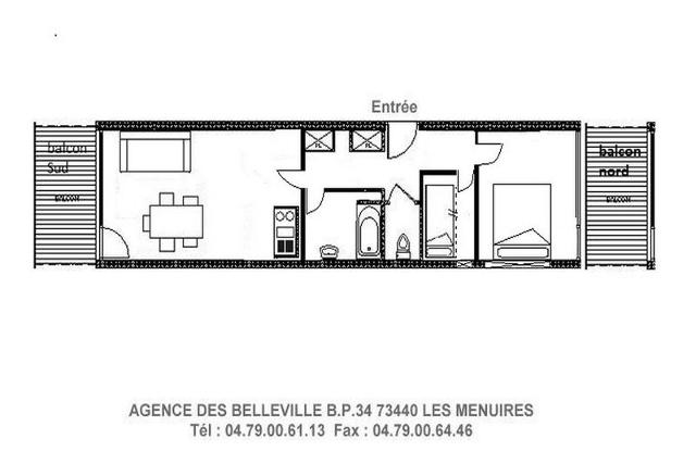 travelski home choice - Flats LES CHARMETTES - Les Menuires Croisette