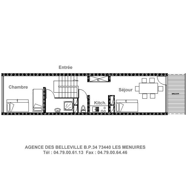 Flats LES LAUZES - Les Menuires Croisette