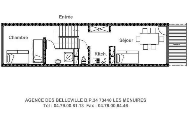 Flats LES LAUZES - Les Menuires Croisette