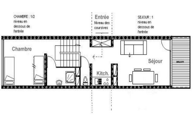 Flats LES LAUZES - Les Menuires Croisette