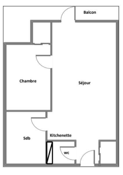 Flats L'oree DES PISTES - Les Menuires Bruyères