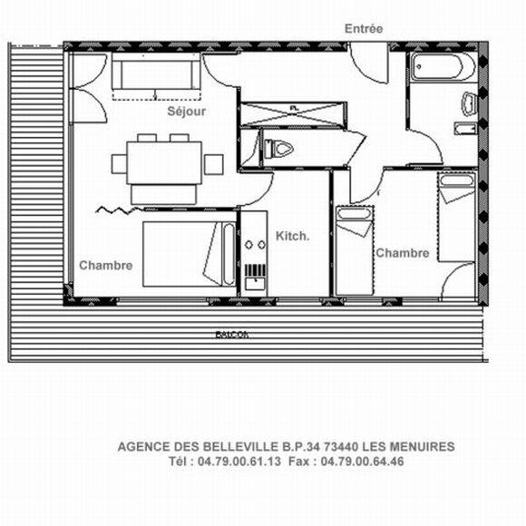 Flats OISANS - Les Menuires Croisette