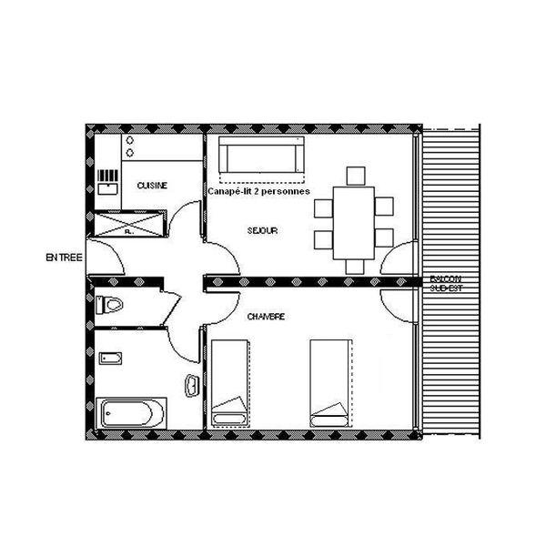 Flats VANOISE - Les Menuires Croisette