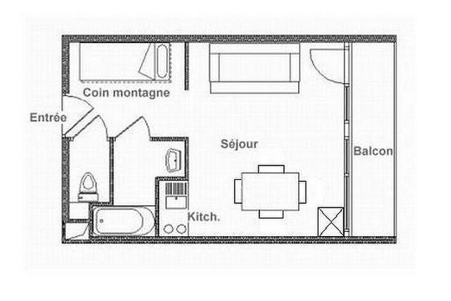 Flats SKI SOLEIL - Les Menuires Bruyères