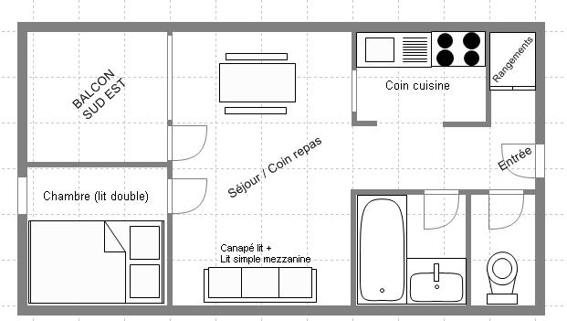Appartements Praz De L'ours B - Vallandry
