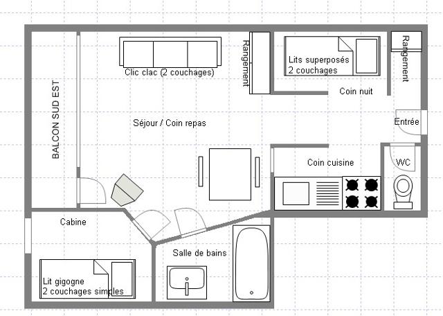 Appartements Praz De L'ours B - Vallandry