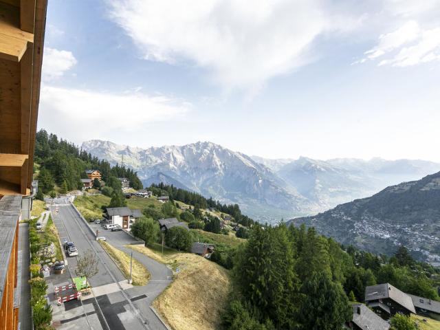 Flat T-Resort La Tzoumaz 2p4 vue vallée - La Tzoumaz