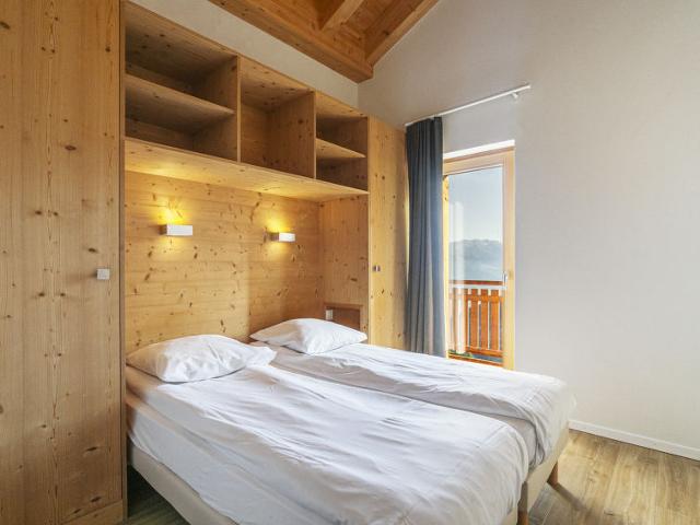 Flat T-Resort La Tzoumaz 2p4 vue vallée - La Tzoumaz