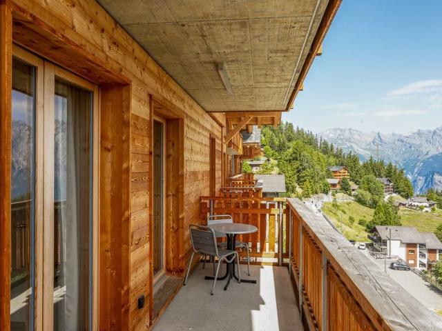 Flat T-Resort La Tzoumaz 3p6 vue vallée - La Tzoumaz