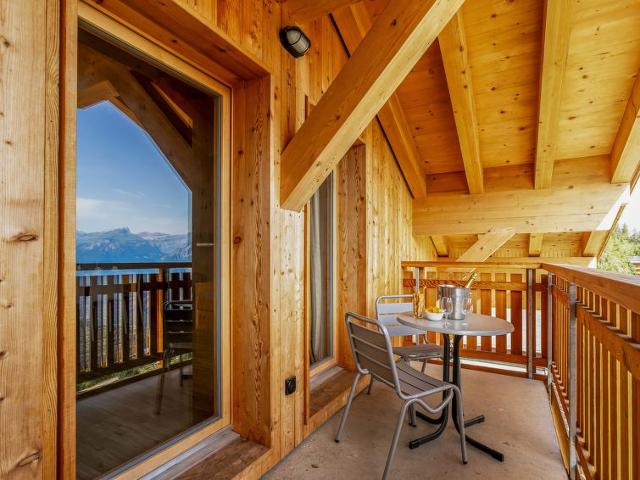 Flat T-Resort La Tzoumaz 4p8 vue vallée - La Tzoumaz