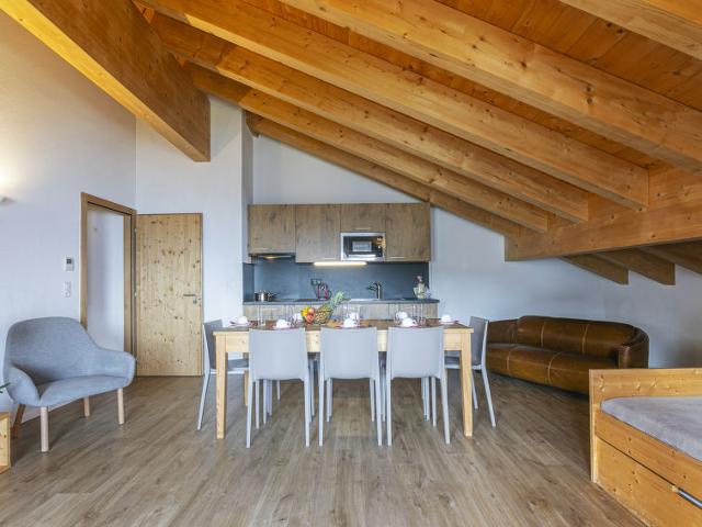 Flat T-Resort La Tzoumaz 4p8 vue vallée - La Tzoumaz