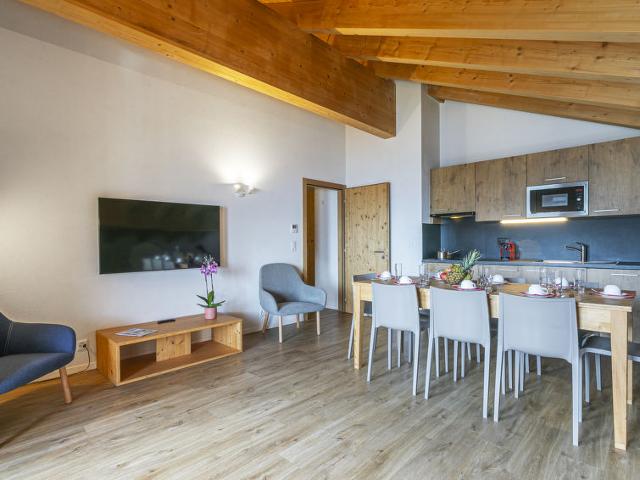 Flat T-Resort La Tzoumaz 4p8 vue vallée - La Tzoumaz