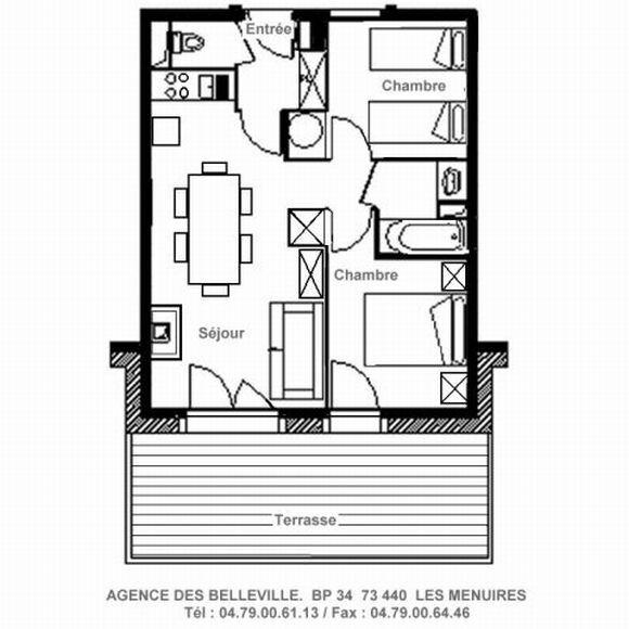 travelski home choice - Flats SAPINIERE - Les Menuires Reberty 1850