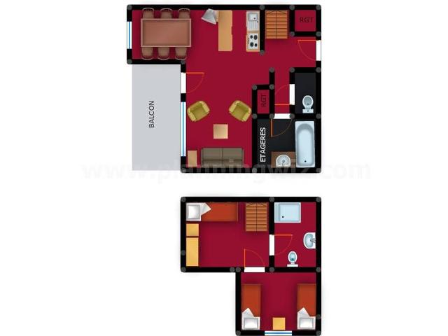 Appartements Le Zig Zag - Plagne - Les Coches