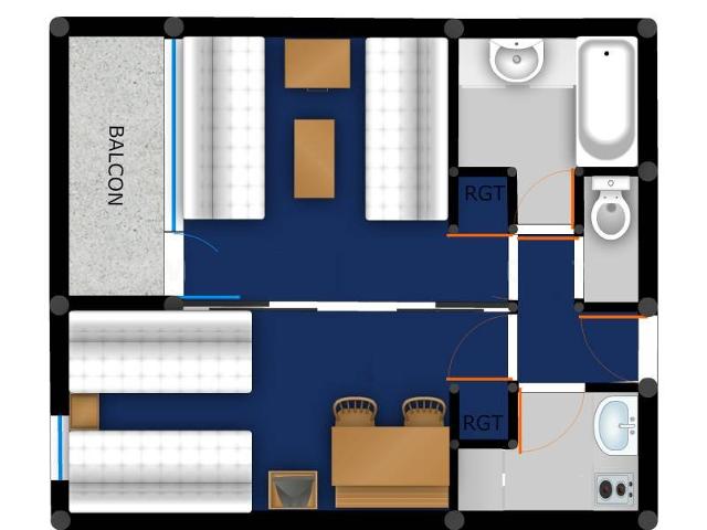 Appartements La Traverse - Plagne - Les Coches