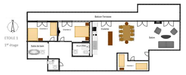 Appartements Les Etoiles Des Neiges - Valloire