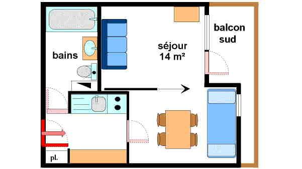 Appartements Choucas - Val Cenis Lanslevillard