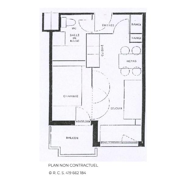 Appartements Median - Les Menuires Reberty 1850