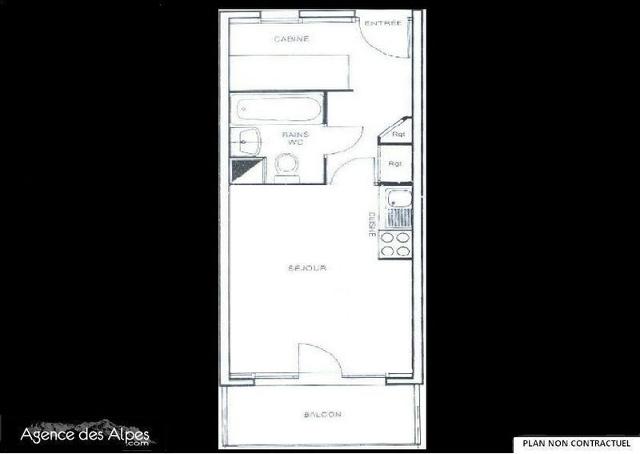 Appartements Necou - Les Menuires Reberty 2000