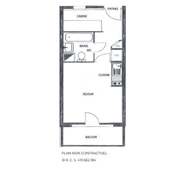 Appartements Necou - Les Menuires Reberty 2000