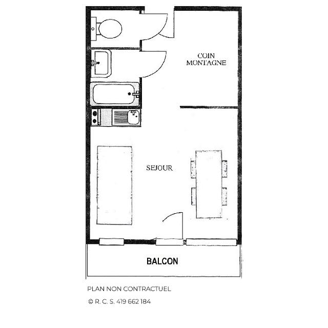 Appartements Burons - Les Menuires Croisette