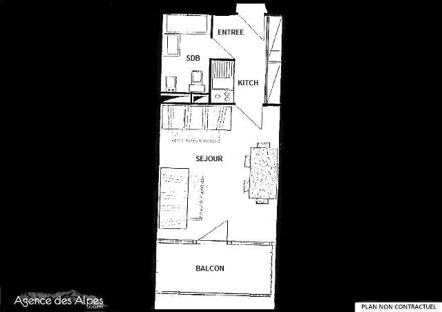 Appartements Burons - Les Menuires Croisette