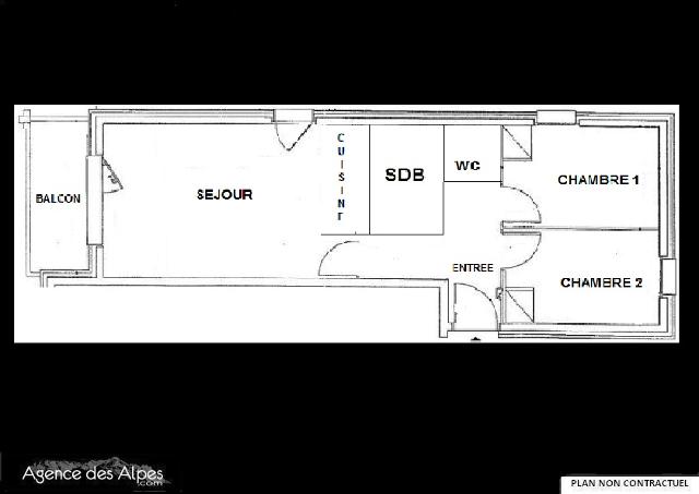 Appartements Alpages - Les Menuires Croisette