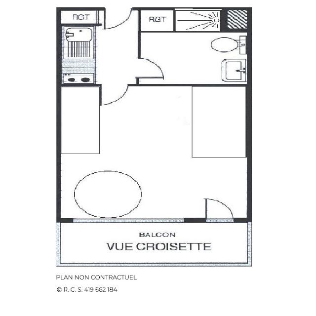 Appartements Aravis - Les Menuires Croisette