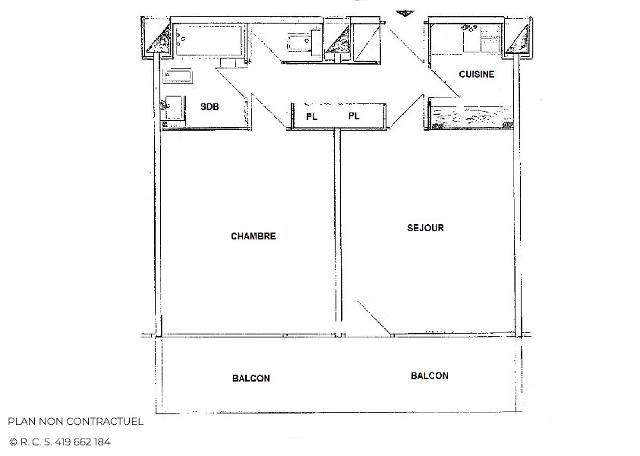 Appartements Aravis - Les Menuires Croisette