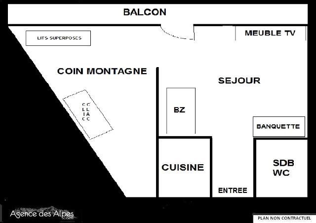 Appartements Aravis - Les Menuires Croisette