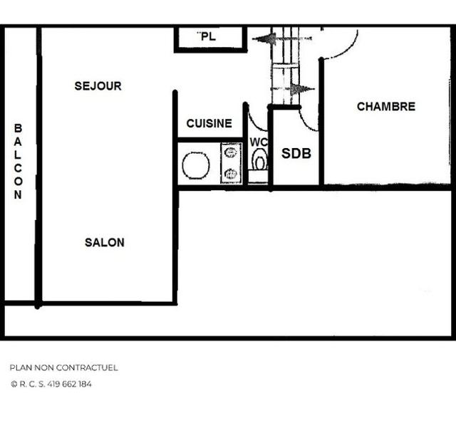 Appartements Lauzes - Les Menuires Croisette
