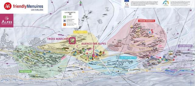 Appartements Trois Marches - Les Menuires Brelin