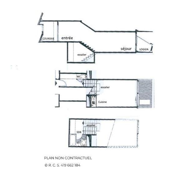 Appartements Cote Brune - Les Menuires Brelin