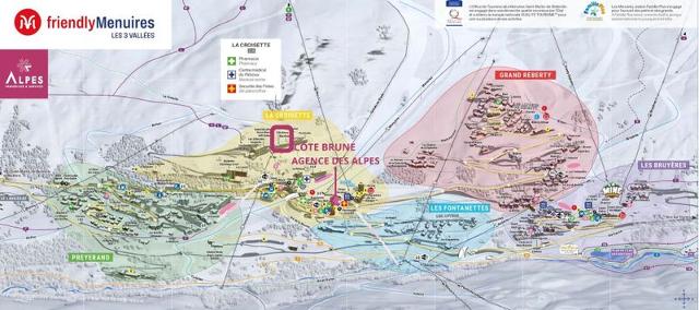 Appartements Cote Brune - Les Menuires Brelin