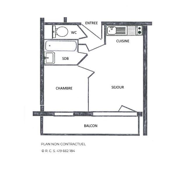 Appartements Valmont - Les Menuires Bruyères