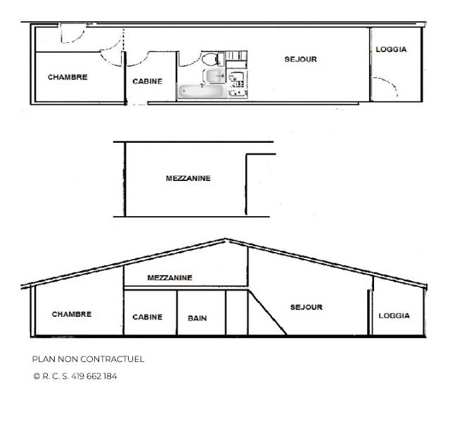 Appartements Asters - Les Menuires Fontanettes