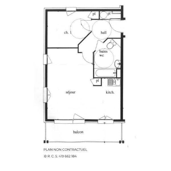 Appartements Bosson - Les Menuires Reberty 1850