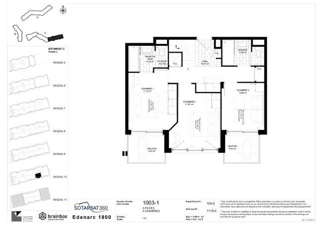 Appartements Les Monarques - Les Arcs 1800