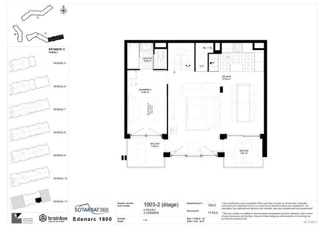 Appartements Les Monarques - Les Arcs 1800