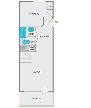 Appartement Yeti GB750-A3 - Le Grand Bornand