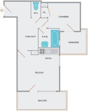 Appartement Venay 3 CH440-0E - Le Grand Bornand