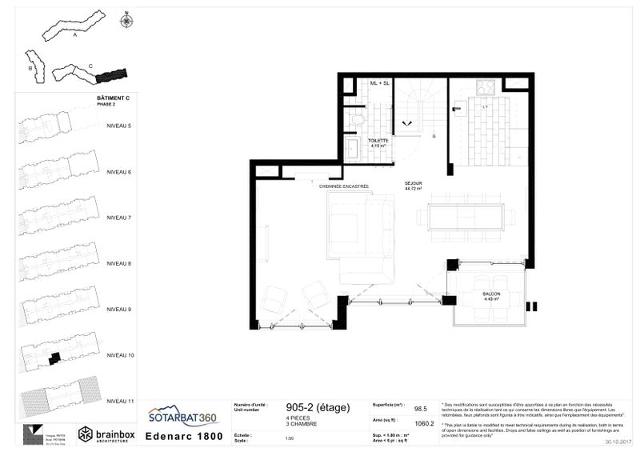 Appartements Les Monarques - Les Arcs 1800