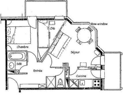 Appartement Cheval Blanc G090 - Valmorel