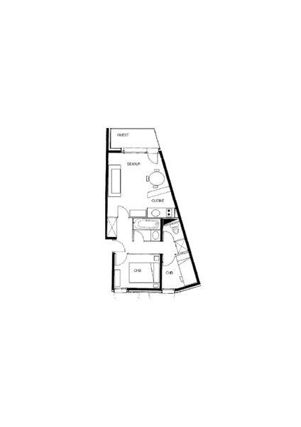 Appartement Orgentil G246 - Valmorel